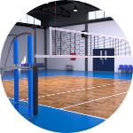 Volleyball Floor Sleeves